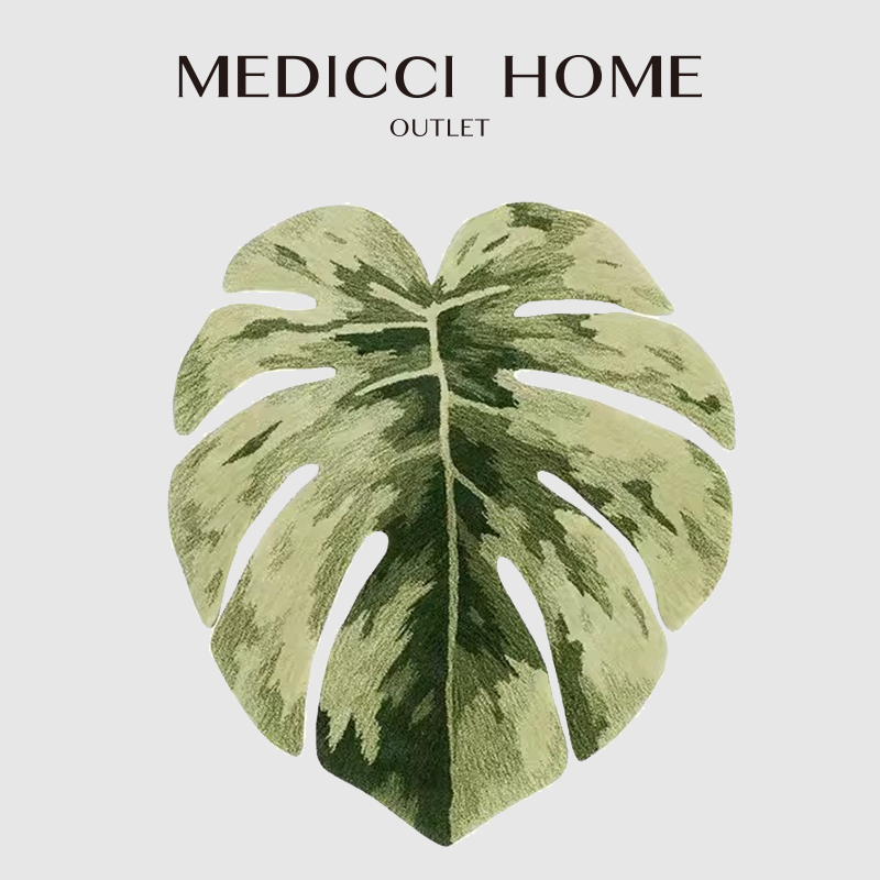 Luxury Lifestyle Hotel - Medicci ev Monstera yapraklar şekilli alan