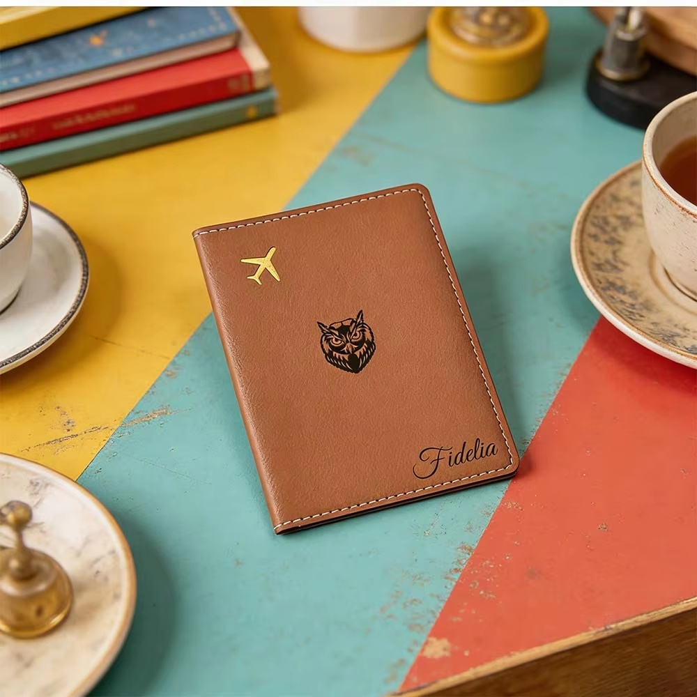 Kişiye Özel İsimli Pasaport Kı - Leather Passport Cover incelemesi ve fiyatı
