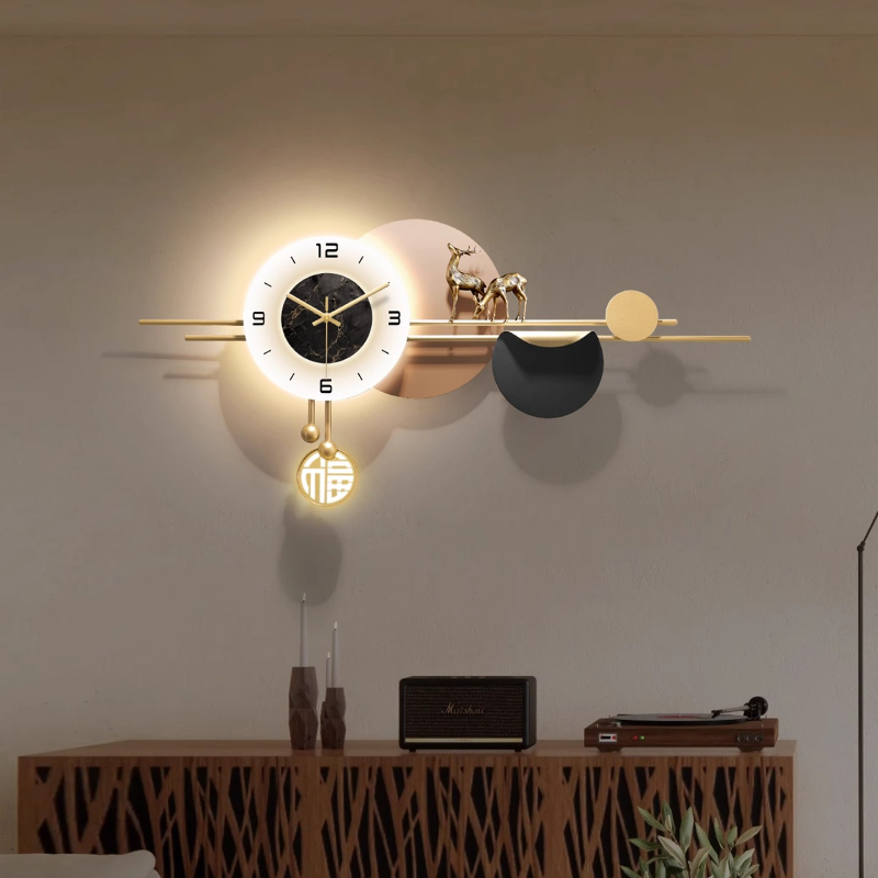 Işık Lüks İç Duvar Saatleri Le - Luxury Lifestyle Homes incelemesi ve fiyatı
