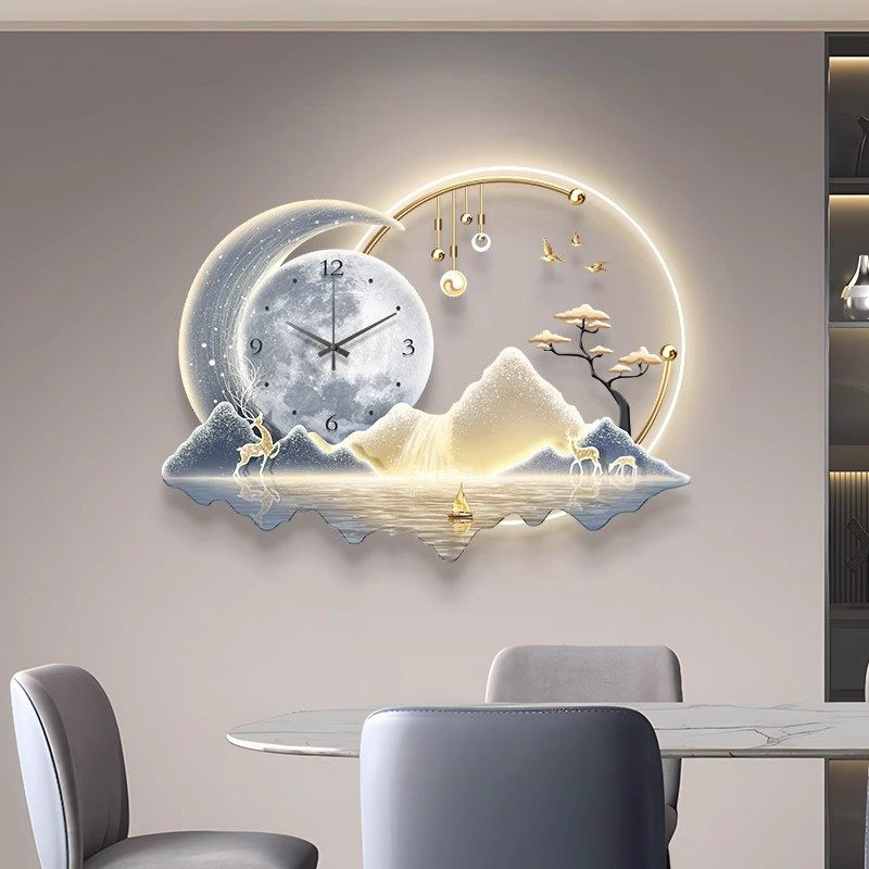 Sanat Duvar Led Saat Duvar Lük - Luxury Lifestyle Homes incelemesi ve fiyatı